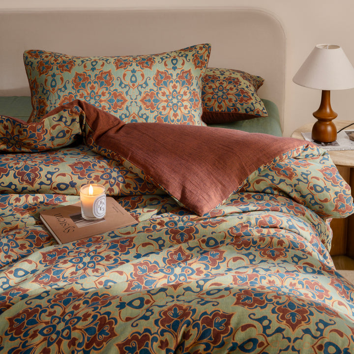 French Vintage Floral Bedding Set