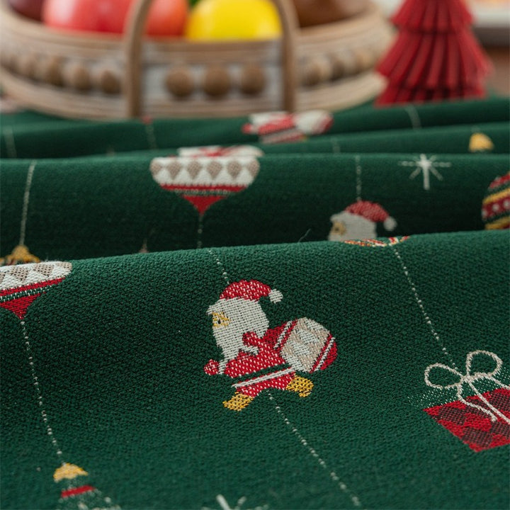 Busy Santa Table Runner