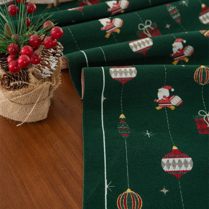 Busy Santa Table Runner