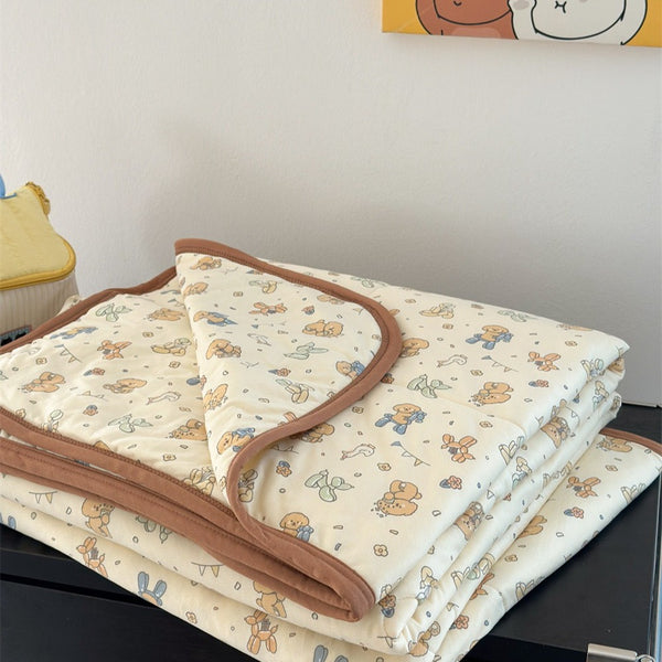Balloon Dog Summer Quilted Blanket