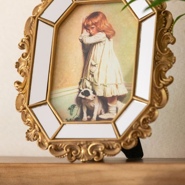 Baroque Mirrored Ornate Frame