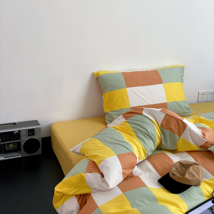 Funky Checkered Bedding Set Collection