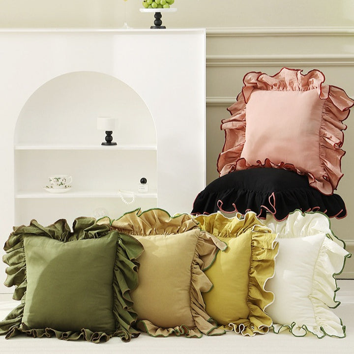 Cozy Ruffle Cushion Collection