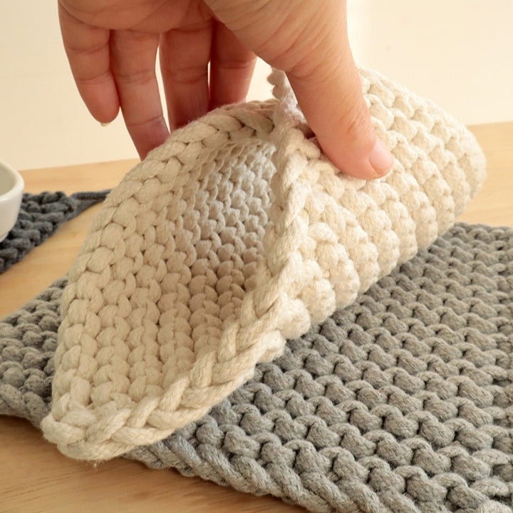 Japanese Square Trivet Mat Set