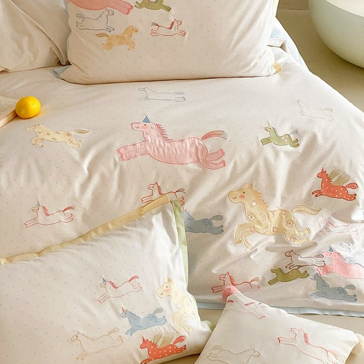 Pastel Pony Parade Bedding Set
