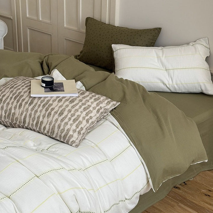 Beach Striped Bedding Set