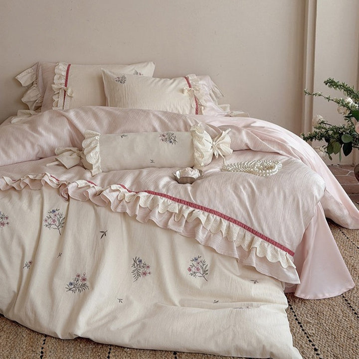 Bluebell Bow Bedding Set