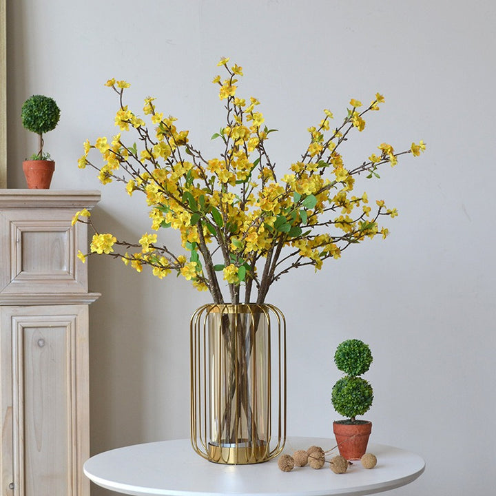 Year Round Wax Flower Set Decor