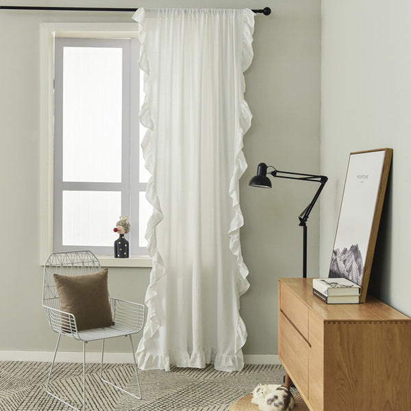 Have a Nice Day Ruffled Curtain