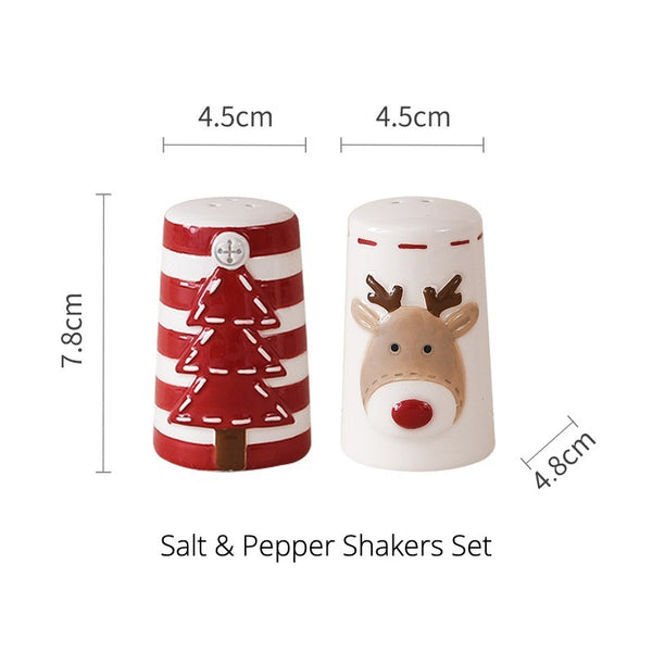Xmas Salt & Pepper Shaker Set