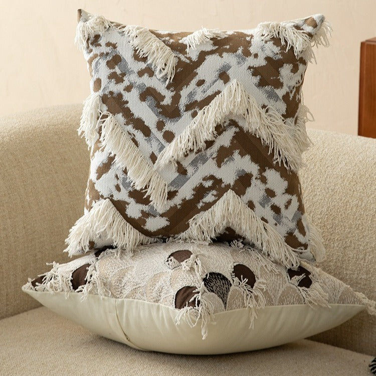 Boho Tassel Weave Cushion