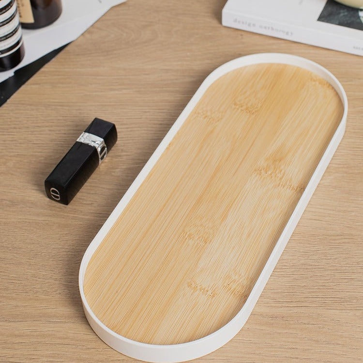 Bamboo Oval Tray Set