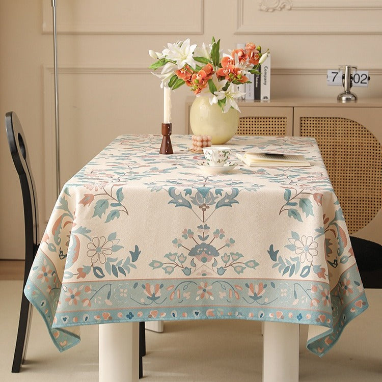 Red Sprig Tablecloth