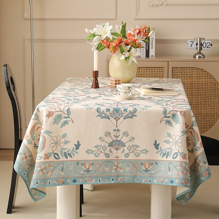 Red Sprig Tablecloth