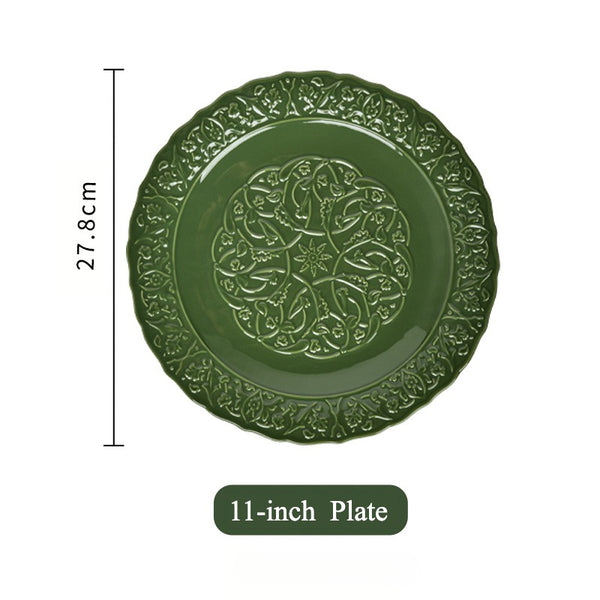 Green Garden Dinnerware