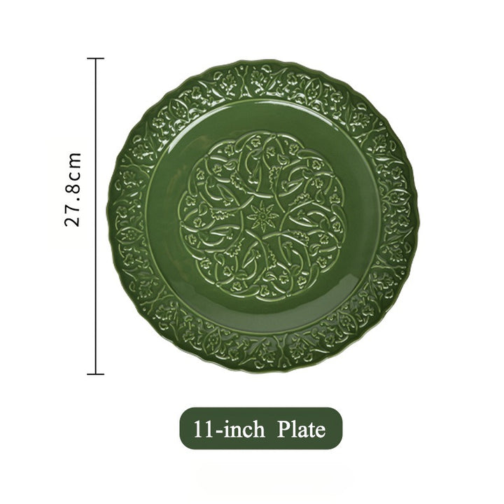 Green Garden Dinnerware