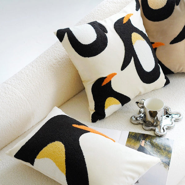 Penguin Parade Cushion