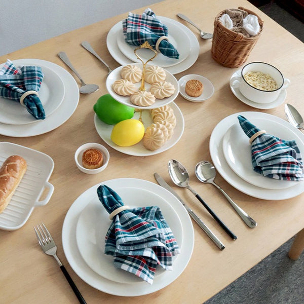 Christmas Tartan Napkin Set