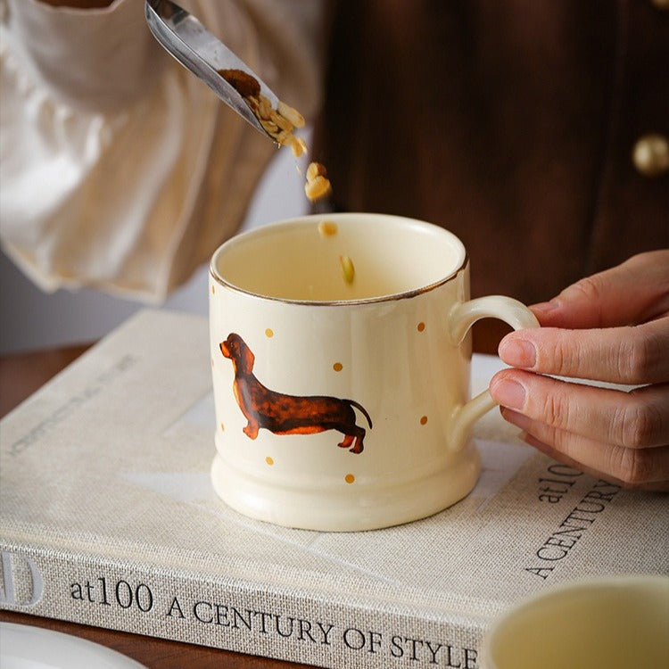 Sausage Dog Spot Mug