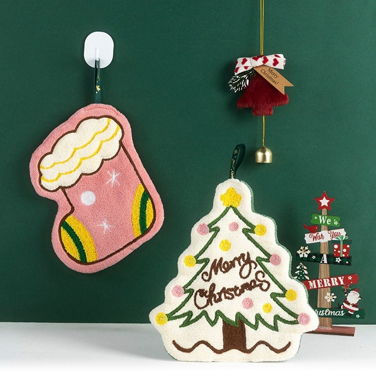 Christmas Hanging Hand Towel Set