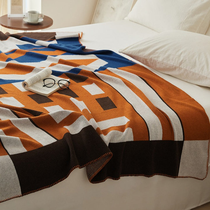 Colourful Geometry Blanket Collection