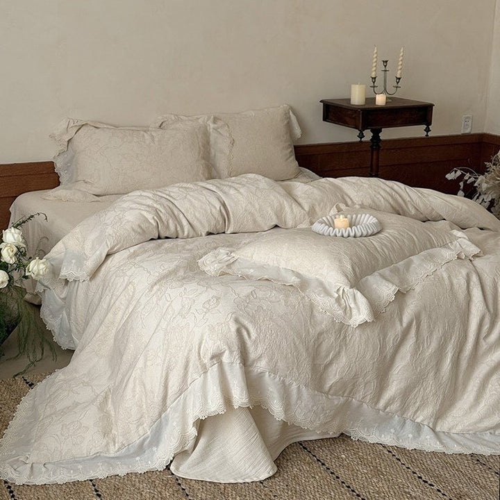 Countryside Textile Floral Bedding Set