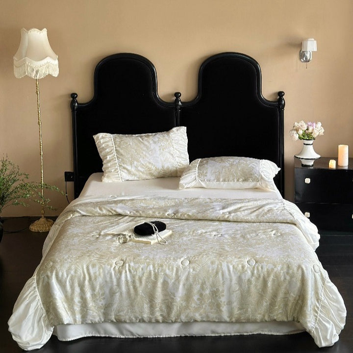 Parisian Ruffle Lyocell Bedding Set
