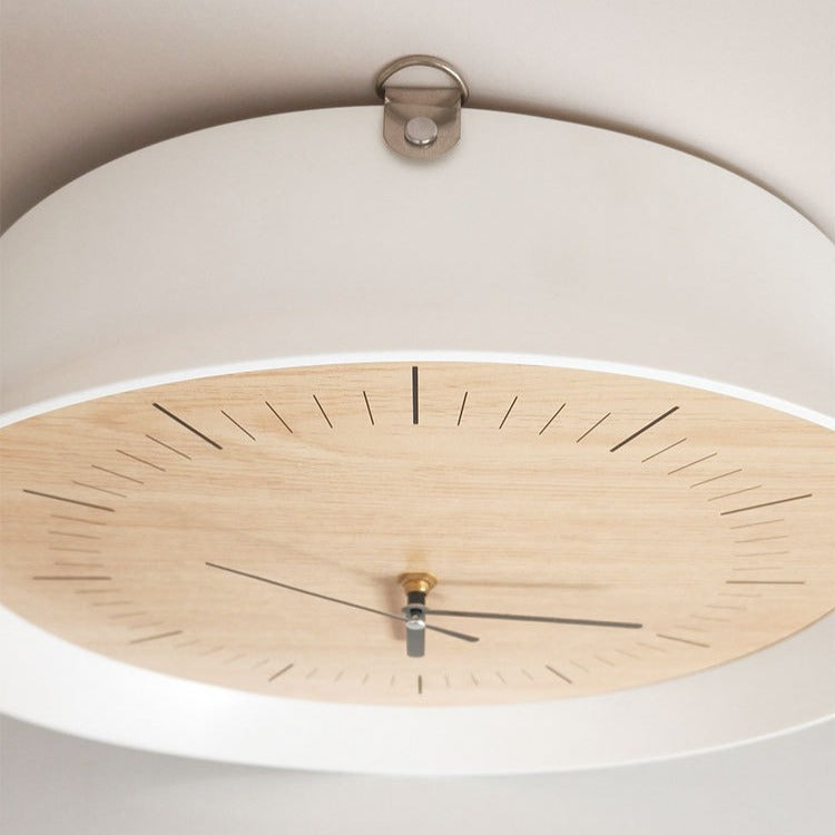 Line Mark Minimalist Clock