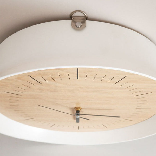 Line Mark Minimalist Clock