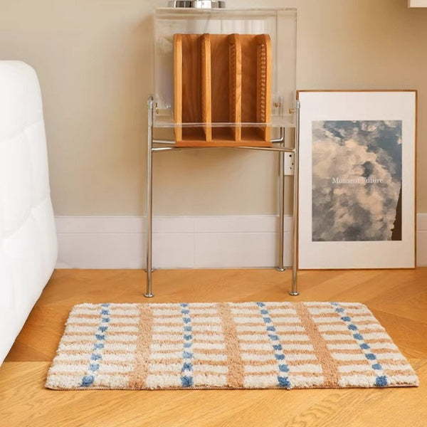 Sunny Tone Check Rug