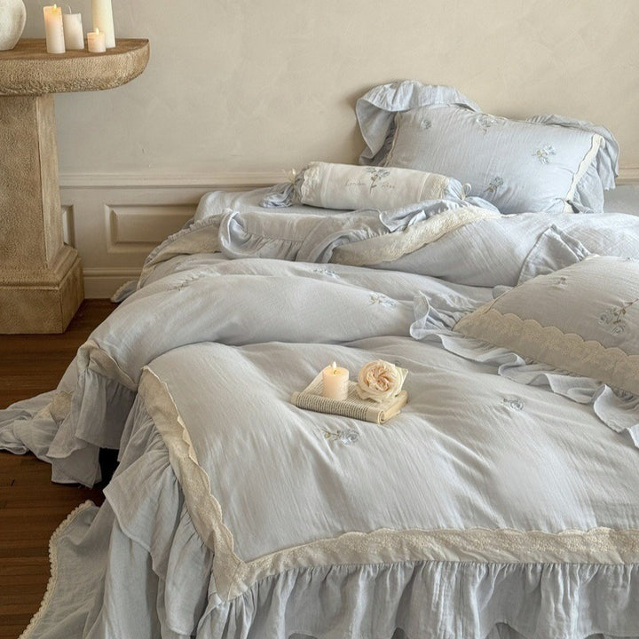 Provence Rose Lace Bedding