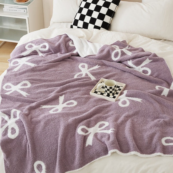Bow Present Blanket