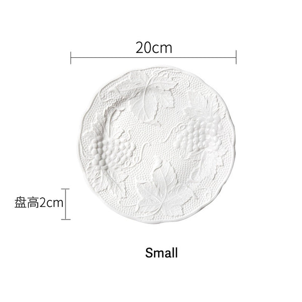 Grapevine Round Plate