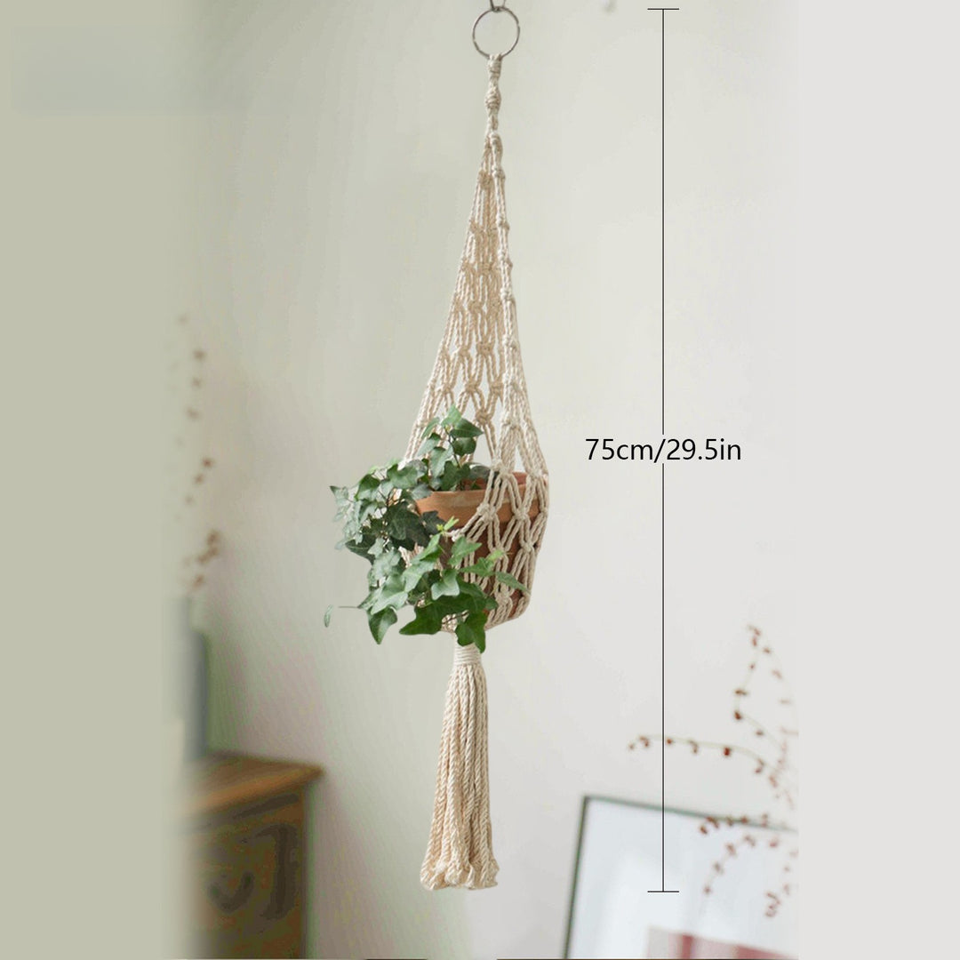 Macrame Crochet Plant Holder