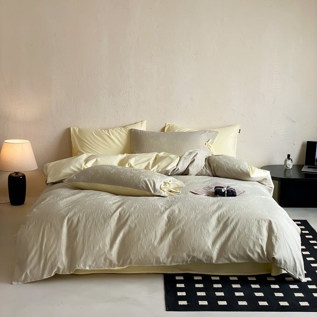 Soft Jacquard Bedding Set