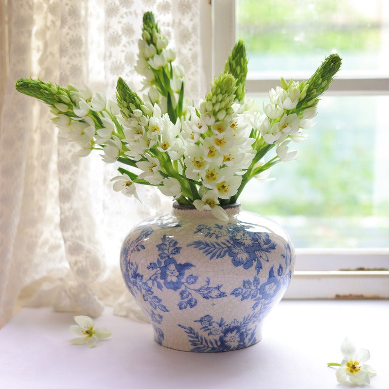 Blue Countryside Ceramic Vase Collection