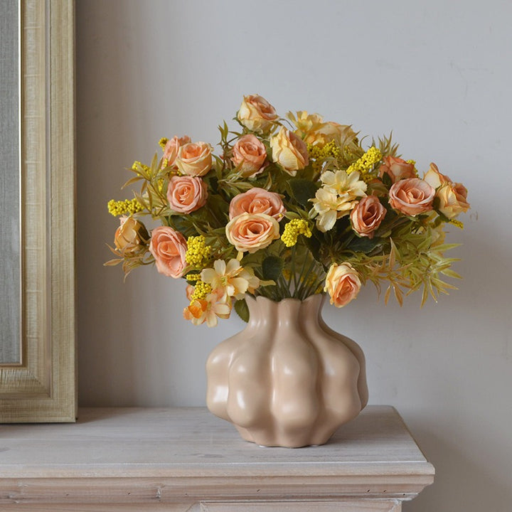 Countryside Rose and Wildflower Bouquet