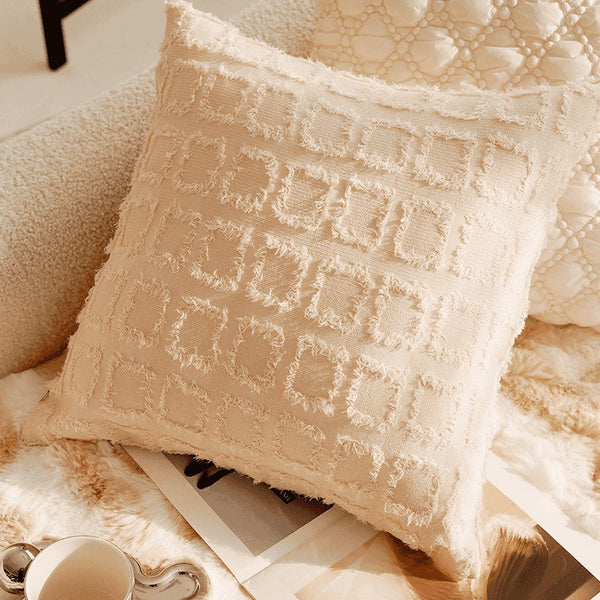 Cosy Sheep Embroidered Cushion