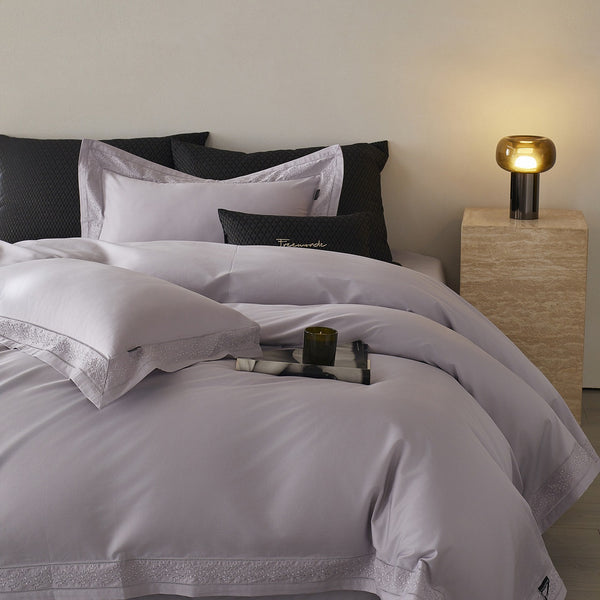 Silky Sateen Foliage Bedding Set