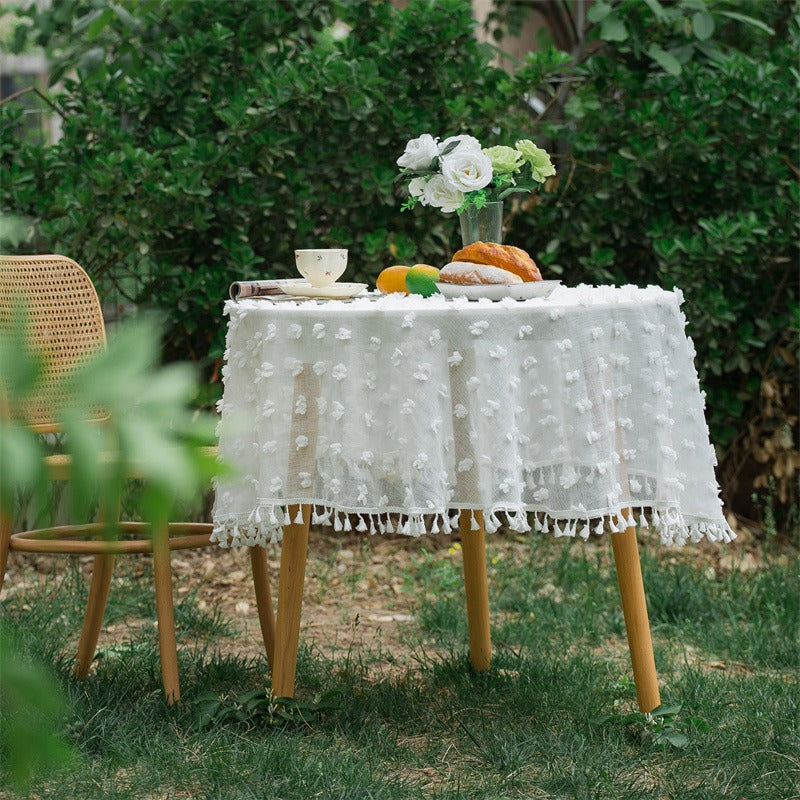 Fur Fur Round Table Cloth