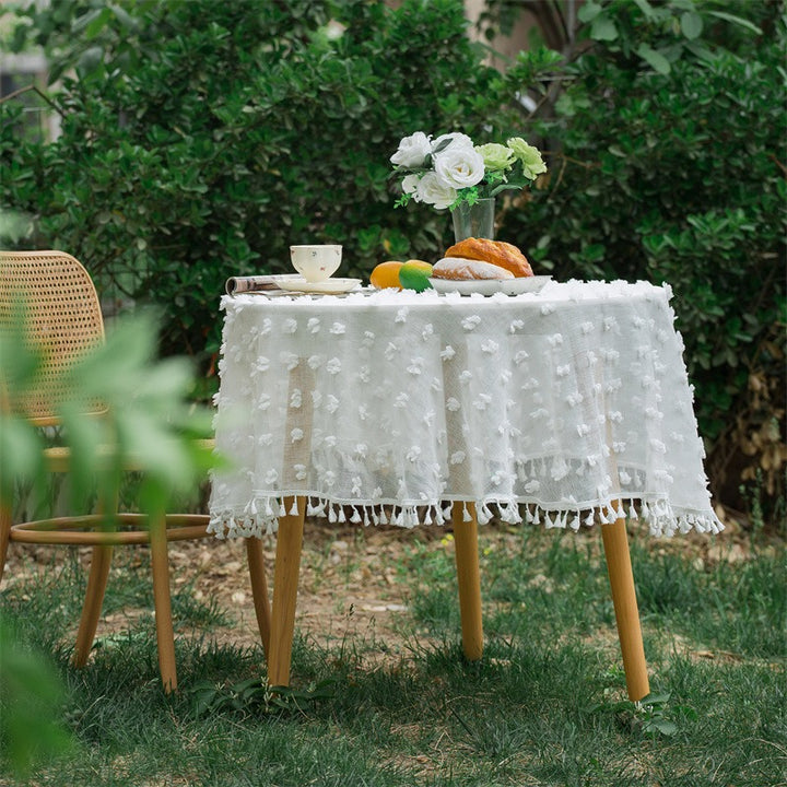 Fur Fur Round Table Cloth