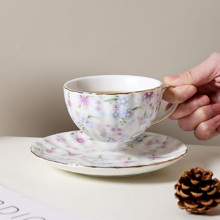 Breezy Blossom Teacup Set