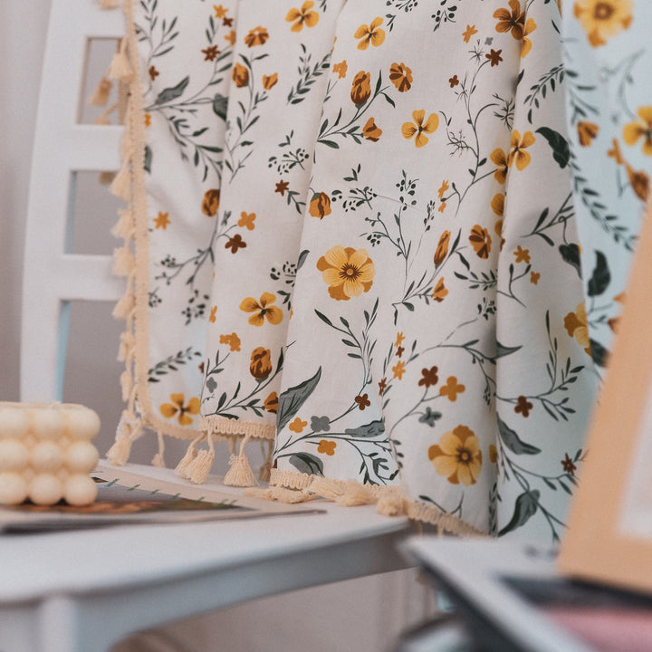 Spring Letter Curtain