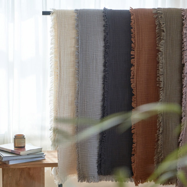 Wabi Fringe Blanket