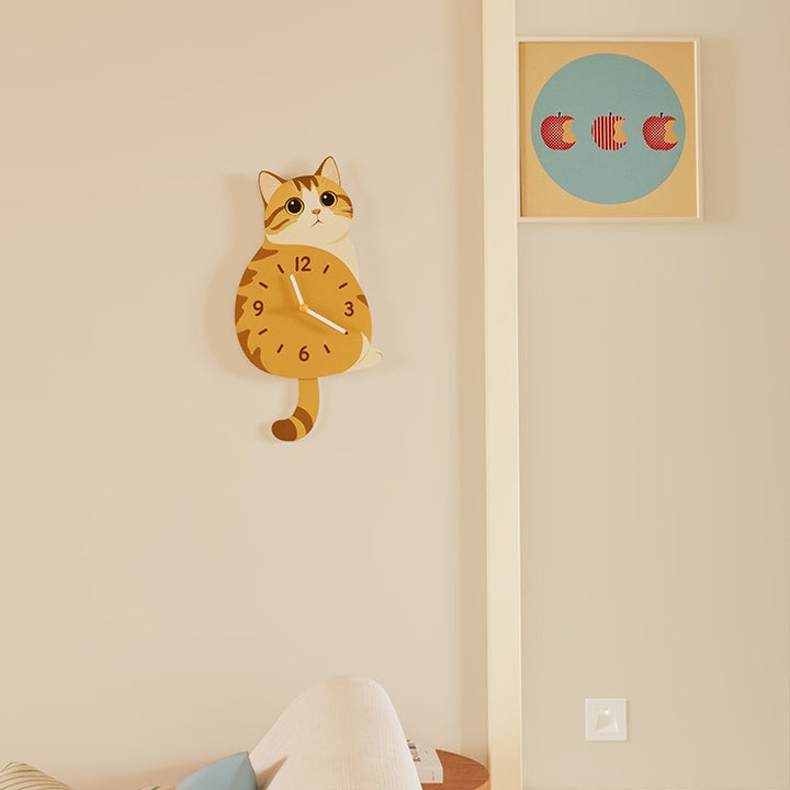 Wagging Tail Wall Clock
