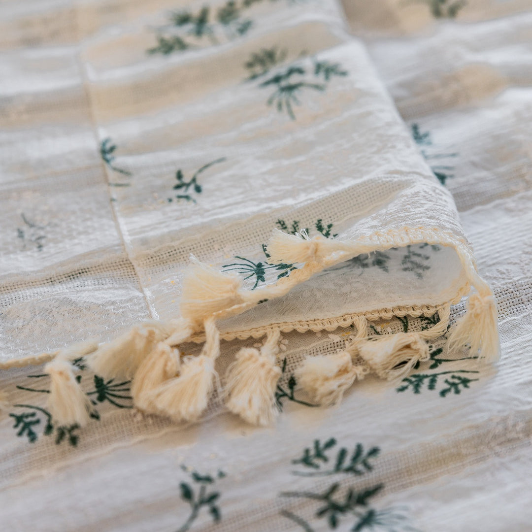 Fresh Grass Tassel Curtain