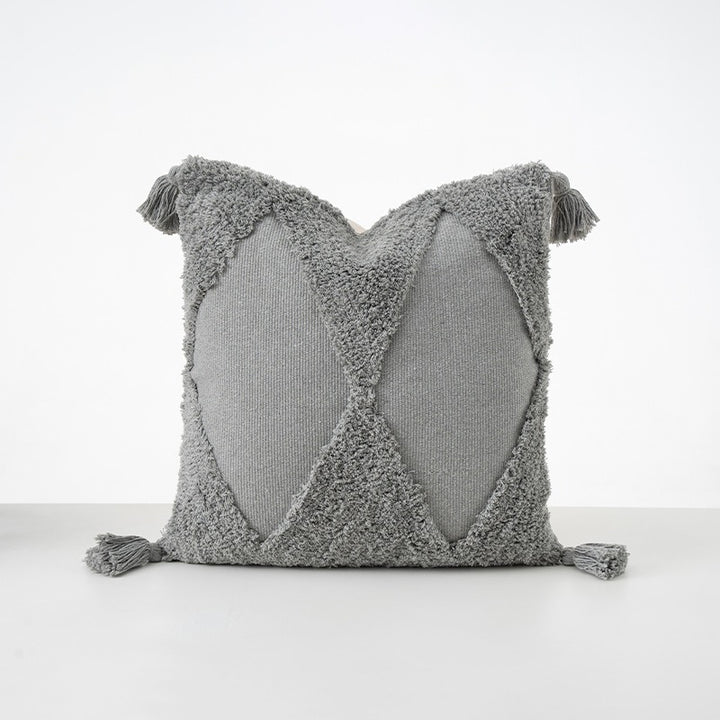 Cream Plush Cushion Collection
