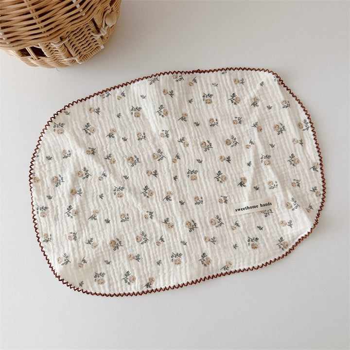 Floral Lullaby Burp Cloth Set