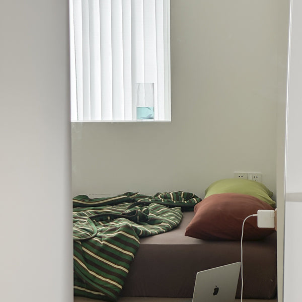 Heritage Stripe Summer Quilted Blanket