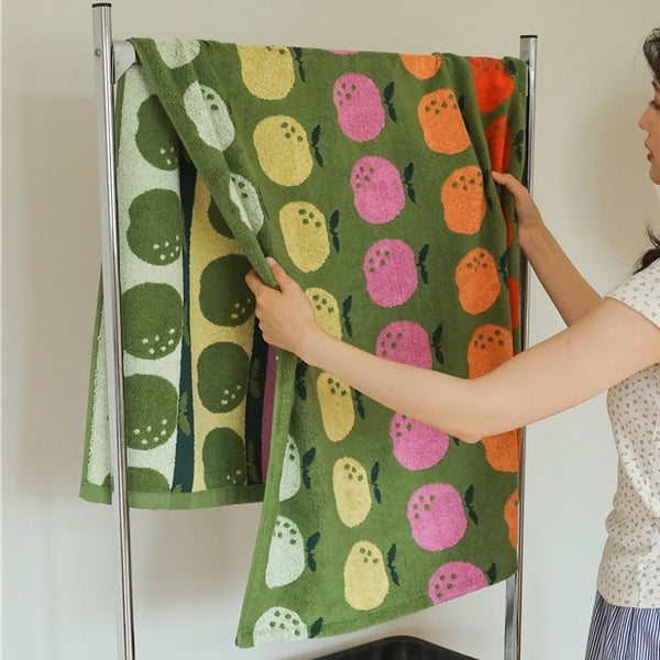 Clementine Dot Towel